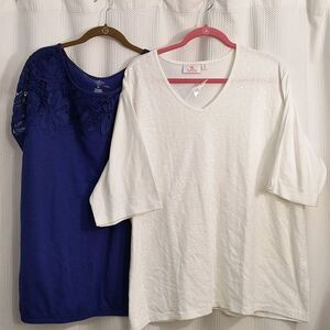 ❤️Quaker Factory and St Johns Bay Top Bundle Women's